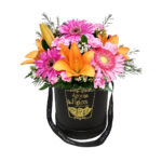 Box Gerberas y Lilium