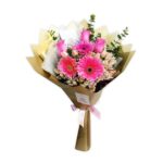 Ramo 3 Rosas y Gerberas Pink