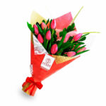 Ramo 10 Tulipanes Rojos
