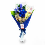 Ramo 6 Rosas Azul Calas