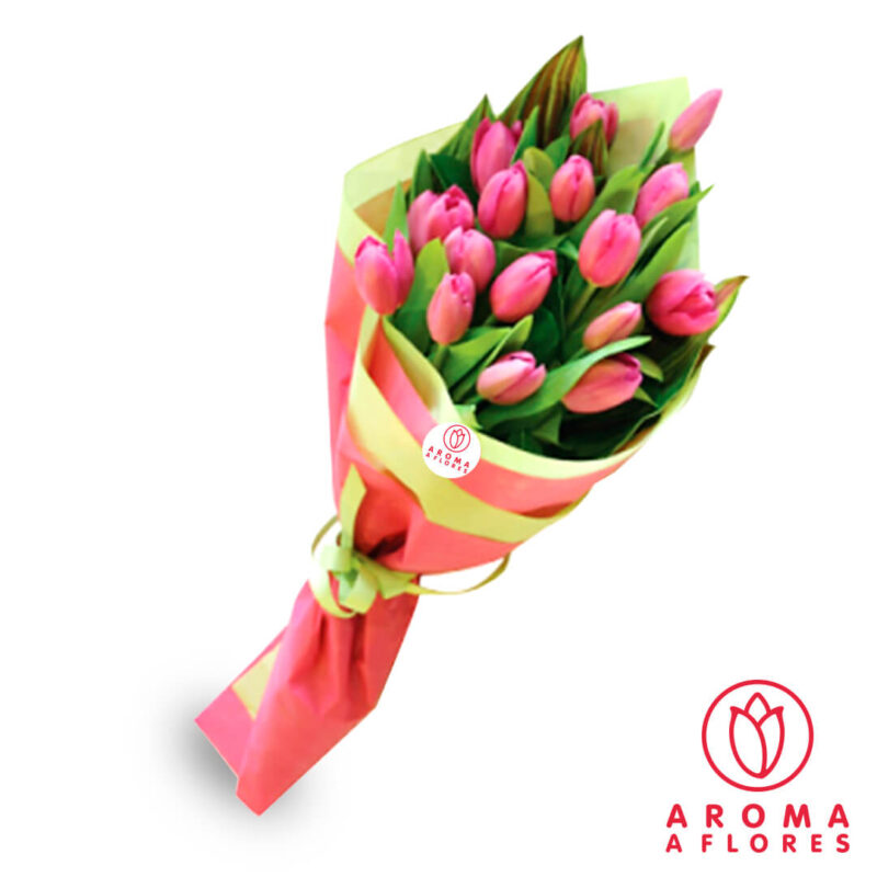 ramo-15-tulipanes-aromaaflores-