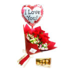 Combo Ramo 6 Rosas Amor
