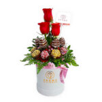Box trufas y rosas