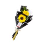 Ramo 2 girasoles black