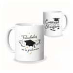 Taza graduación felicidades