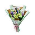 Ramo 10 Tulipanes happy
