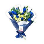 Ramo 10 Tulipanes azules
