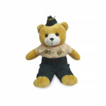 Oso policía unif marron