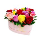 Box Corazón 18 rosas