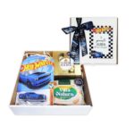 Caja Hot Wheels y Ferrero T4