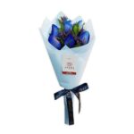 Ramo 6 rosas azules aroma