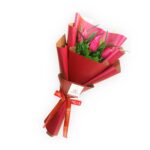 Ramo 06 tulipanes rojos
