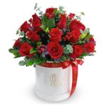 Box 24 rosas a mamá