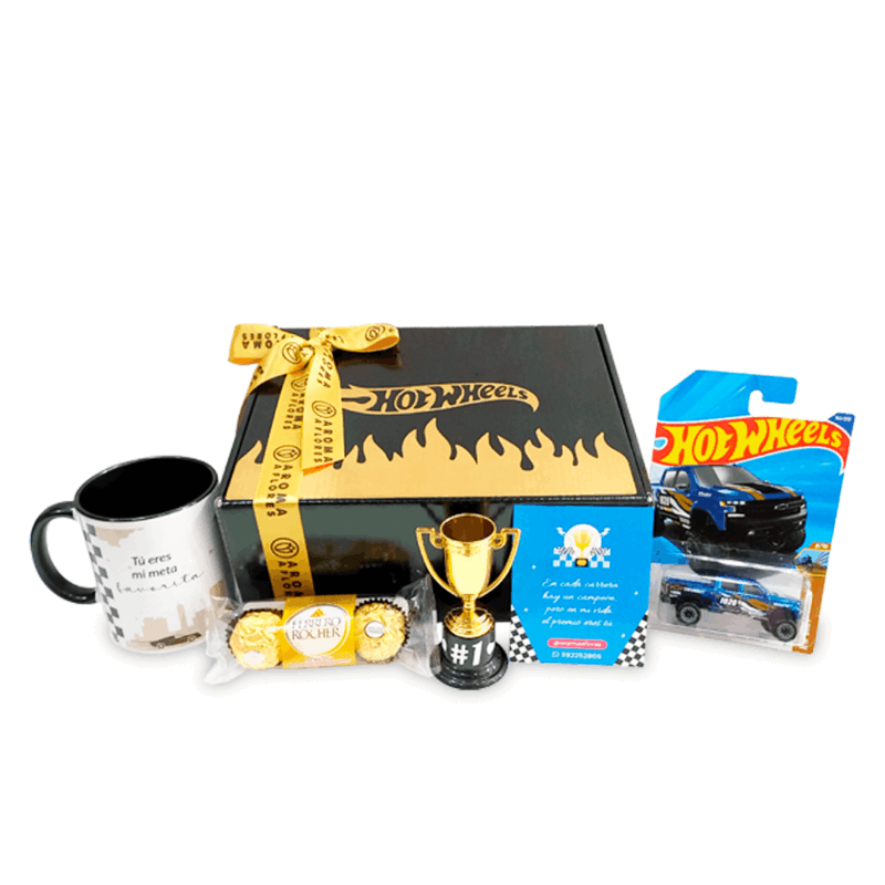 Box Black Hot Wheels