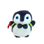 Pingüino mochila y michi