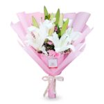 Ramo lilium y claveles