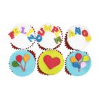 Cup Cake Feliz Cumpleaños