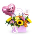 Bag girasoles mujer