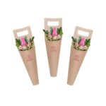 Pack 3 cono 1 rosa