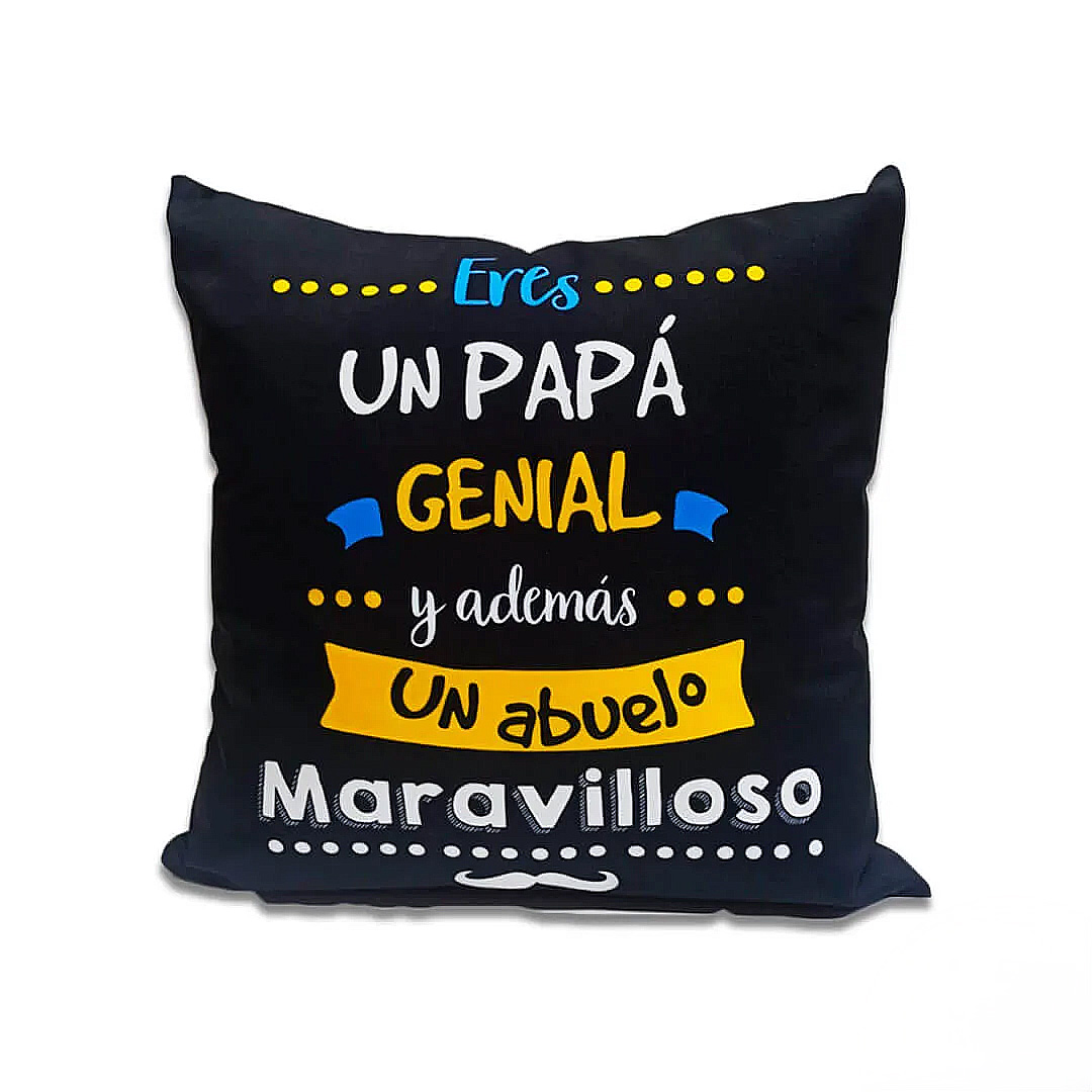 Almohada-Papa-y-Abuelo-Maravilloso.jpg Almohada Papá y Abuelo Maravilloso - Imagen 1
