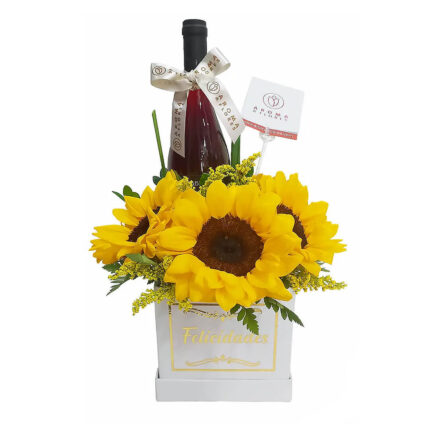 Box Girasoles y Vino