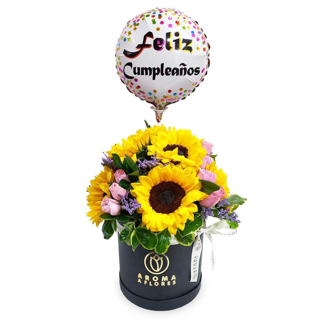 Box-girasoles-y-mini-rosas-1-1.jpg Box girasoles mini rosas y globo - Imagen 1