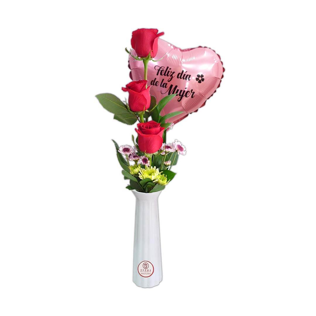 Florero-03-Rosas-mujer.jpg Florero 03 Rosas mujer - Imagen 1