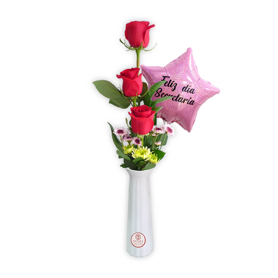 Florero-03-Rosas-secretaria.jpg Florero 03 Rosas secretaria - Imagen 1