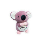 Koala Love Rosa Bordado - Imagen 2