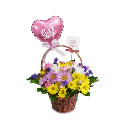 canasta-Margarita-nacimiento-bebe-Aroma-a-flores