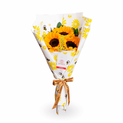 Ramo-3-girasoles-primavera-Aroma-a-flores
