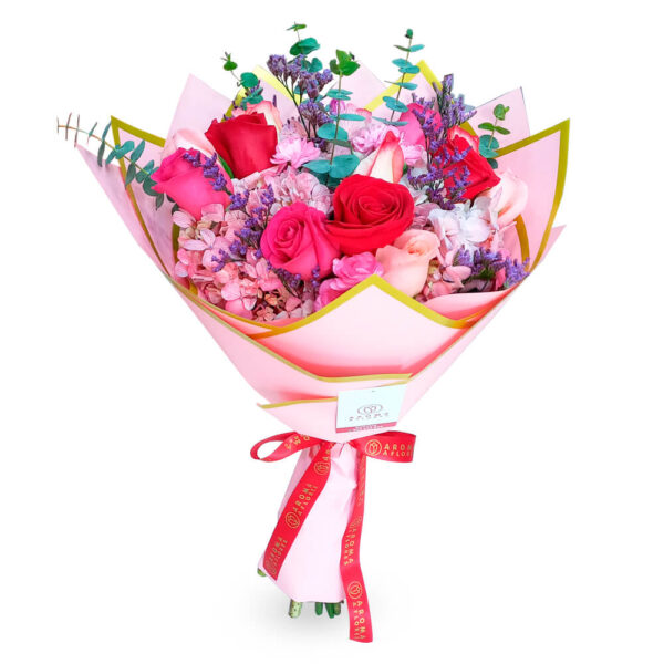 Ramo 12 rosas dulce amor