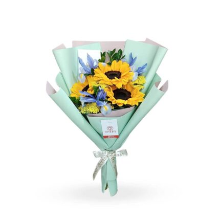 Ramo 03 Girasoles con Iris