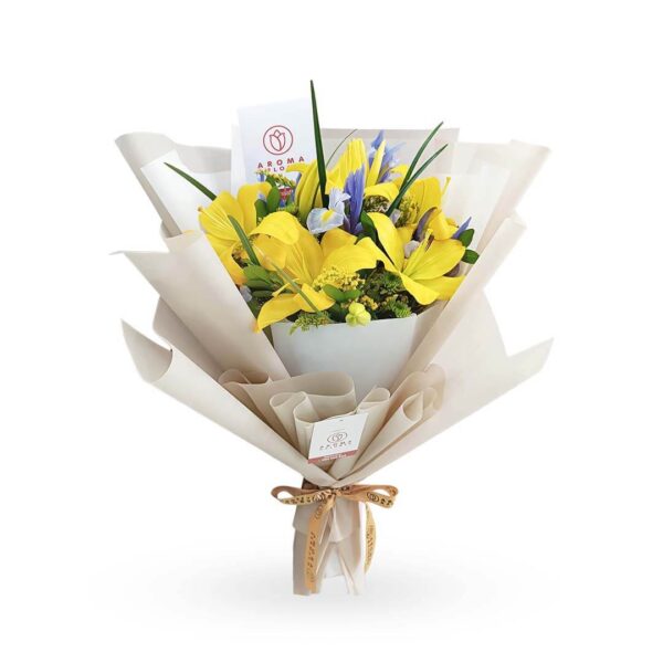 Ramo Lilium e Iris