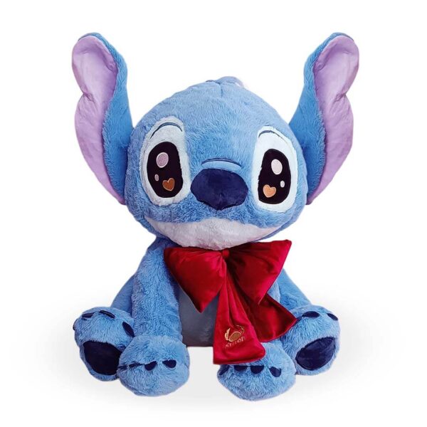 Stitch moño guinda