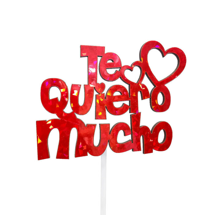 Topper Te quiero mucho - Imagen 2