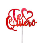 Topper Te quiero - Imagen 2