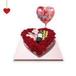 MegaBox Corazón de Rosas