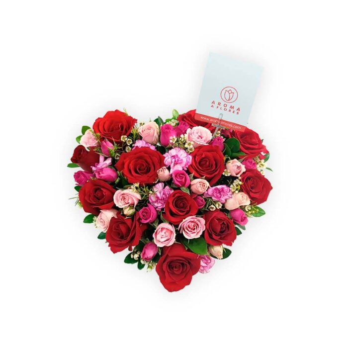 box-corazon-me-enamoras-rosas-Aroma-a-flores