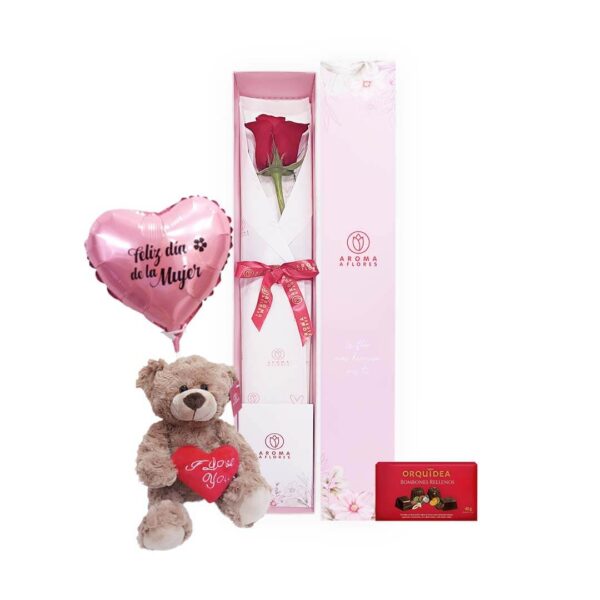 Caja 01 rosa mujer
