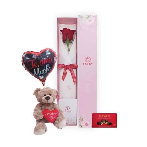 Caja 1 rosa Amor