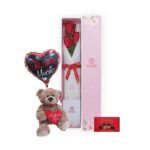 Caja 3 rosas Amor