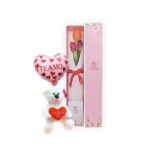 Caja 3 tulipanes Amor