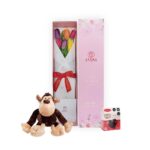 Caja 6 tulipanes Amor