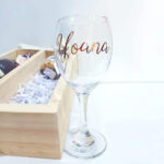 Caja pino vino y copa - Imagen 2