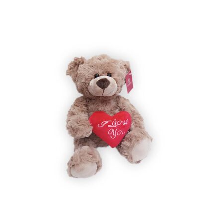 Oso rizo corazón