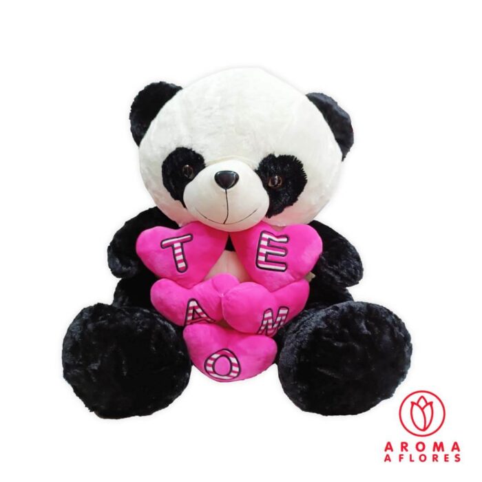 Panda con Frase Te amo - Imagen 2