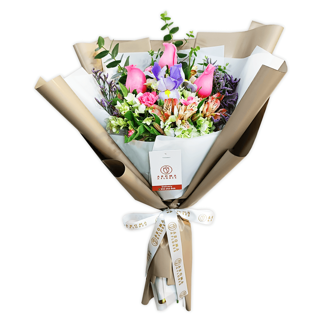 ramo-princesa-3-rosas.png Ramo Princesa 3 rosas - Imagen 1