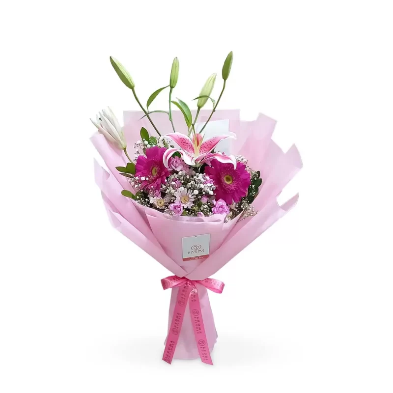 ramo-lilium-y-2-gerberas-Aroma-a-flores