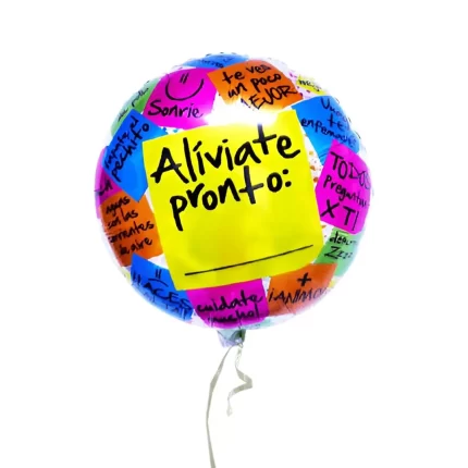 Globo-aliviate-pronto-mensaje-Aroma-a-flores